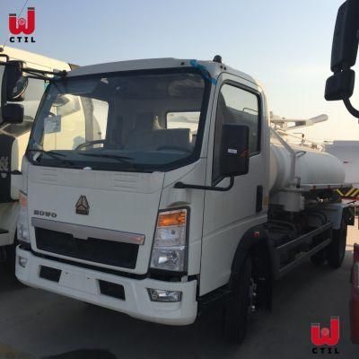 Sinotruk HOWO New Used 10m3 6 Wheels Sewage Suction Vehicle Sewage Pump Trucks for Sale