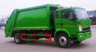 6cbm 8cbm HOWO Small Refuse Collection Waste Transportation Truck