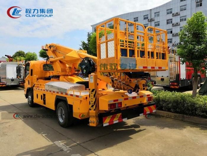 Isuzu 12-18m Aerial Platform High-Altitude Straight Boom Working High Platform Operation Truck