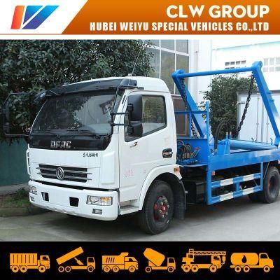 5cbm Dongfeng Swing Arm Garbage Waste Removal Trucks Waste Disposal Truck