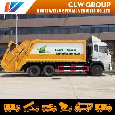 14tons Dongfeng 10-Wheel 240HP Left Right Hand Drive 18cbm Garbage Compactor Truck