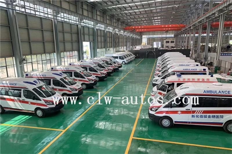 Ford Transit 4X2 V362 Mobile Negative Pressure Isolation Ambulance Car for Sale