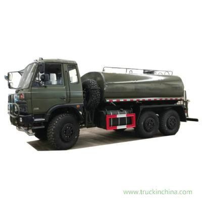 Dongfeng 6wd off Road Spray Water Sprinkler Truck 9tons (6X6 Tanker Bowser with Pump)