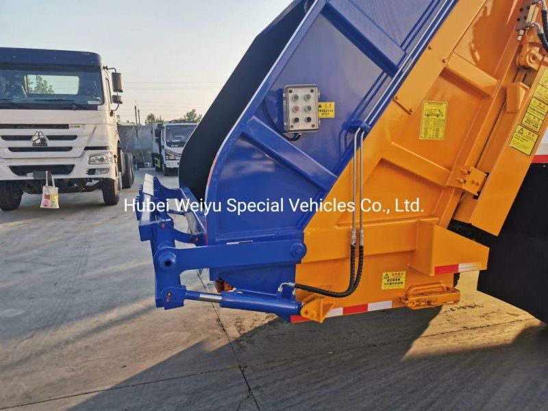 14cubic Meters 9/10/11/12tons Sinotruk HOWO Compactor Garbage Carriage Truck Waste Collection Vehicle