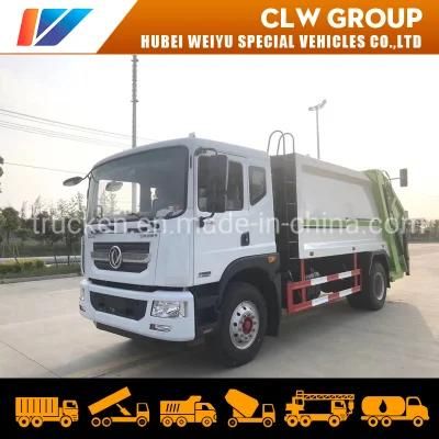 12m3 Garbage Compactor Truck 8tons Waste Collector Truck Compressed Garbage Truck