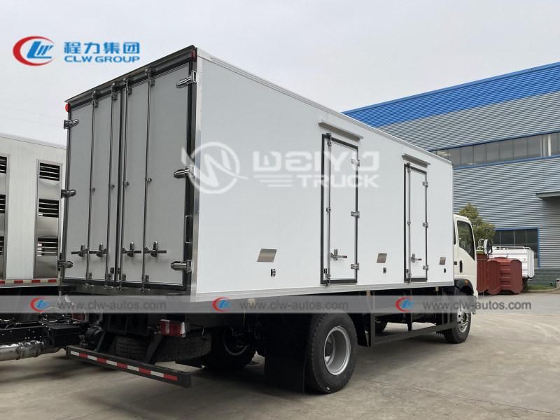 Sinotruk HOWO 6 Wheels 8tons Refrigerator Truck Meat Seafood Fish Freezer Van Refrigerated Truck