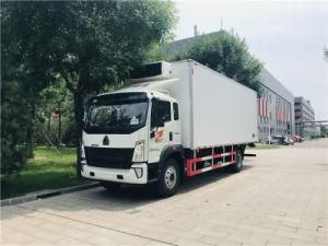 8-10 Tons Sino HOWO Refrigerator Van Truck