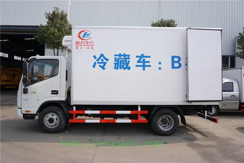 JAC 4X2 3-5ton Food Transport Small Refrigerated Truck Refrigerator Freezer Truck