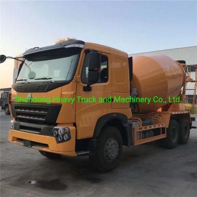 Sinotruk HOWO A7 Concrete Mixer Machine 6X4 9m3 Concrete Mixer Pump Truck for Sale