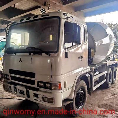 Japan Mitsubishi 8DC9 Diesel Engine 8m3 Concrete Mixer Truck for Sale