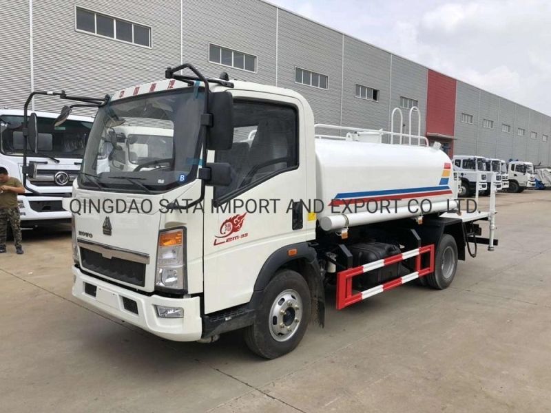 HOWO Light 3000liters Water Tank Truck for Sale