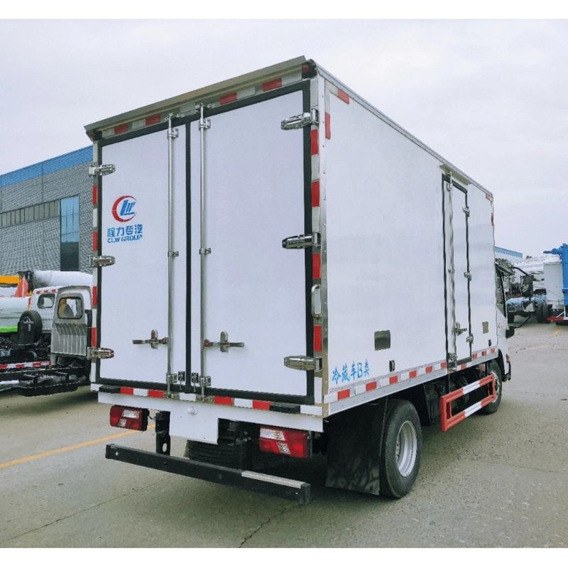 Jmc Kaiyun 4X2 Refrigerated Truck Box for Frozen Food, Jmc Refrigerated Freezer Trucks