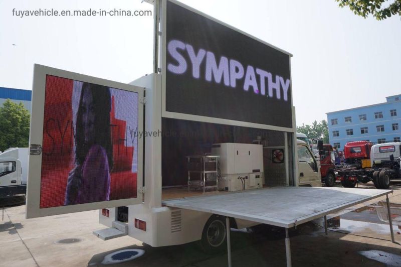 FAW 3 Side Colorful P6 HD LED Screens Truck