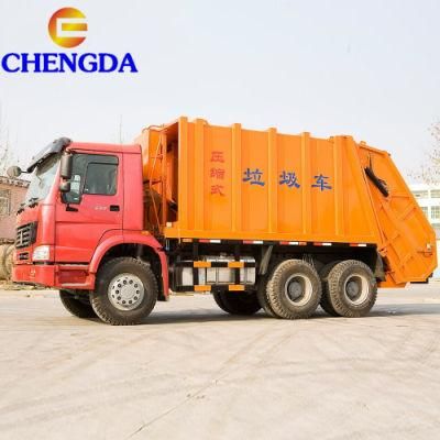 Sinotruk HOWO 4X2 5.5m3 to 12m3 Garbage Compactor Truck