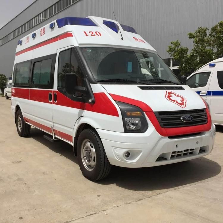 Medical Ambulance Small Ambulance Transfer Type Ambulance with Medical Equipment