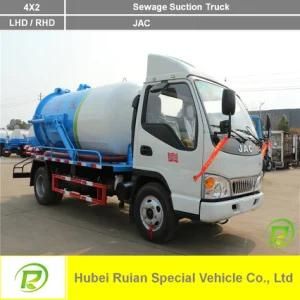JAC Fecal Suction Sewage Truck for South America
