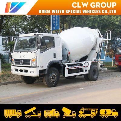 Dongfeng 4X2 6m3 Cement Concrete Mixer Truck Construction Equipment