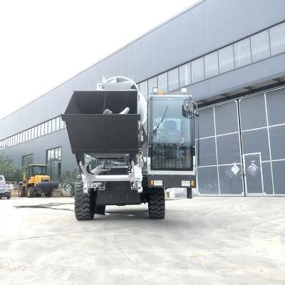 China New Ltmg Self Loading Mobile Concrete Mixer Machine Price