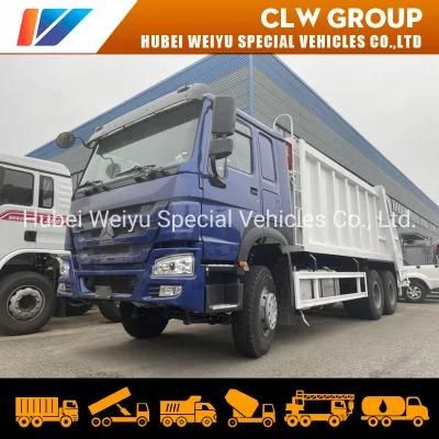 Hot Sale Sanitation Vehicles HOWO 6X4 336 HP 16 Cbm 18 Cbm Compressed Garbage Compactor Truck