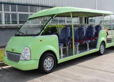 China Brand New Luxury Electric Sightseeing Bus for Sale
