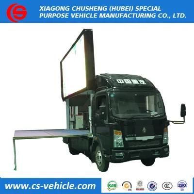 Outdoor Usage P5/P6/P8 LED Advertising Truck Full Color LED Display Truck 2 Axles Display Screen Truck for Sale