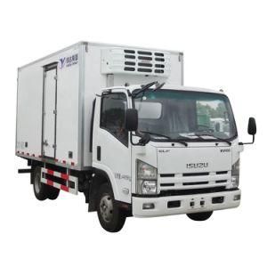 Transport Frozen Chicken Isuzu Refrigerator Freezer Truck for Sale