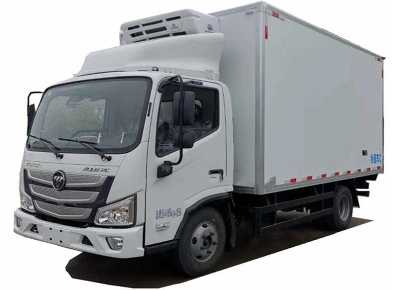 Foton Aumark 4*2 Refrigeration Truck, The Minimum Temperature Is -15 Degrees Celsius