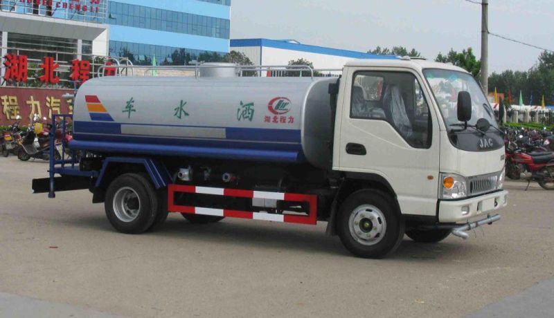 China Manufacturer 5000L Water Delivery Tank, Water Sprinkler Truck, Water Bowser Truck, Water Tanker Truck, Water Transport Truck, Stainless Steel Water Truck