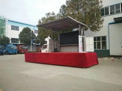 Sinotruk HOWO 4X2 Full Color LED Mobile Stage Truck for Sale