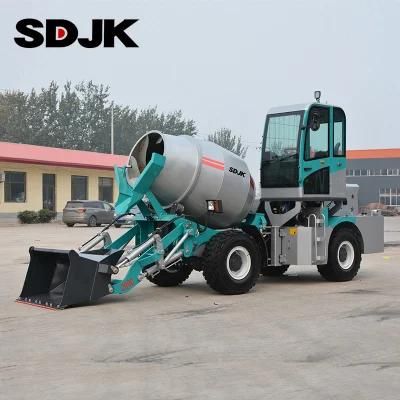 1.5 Cubic Meters Automatic Concrete Mixer Truck Machine Price