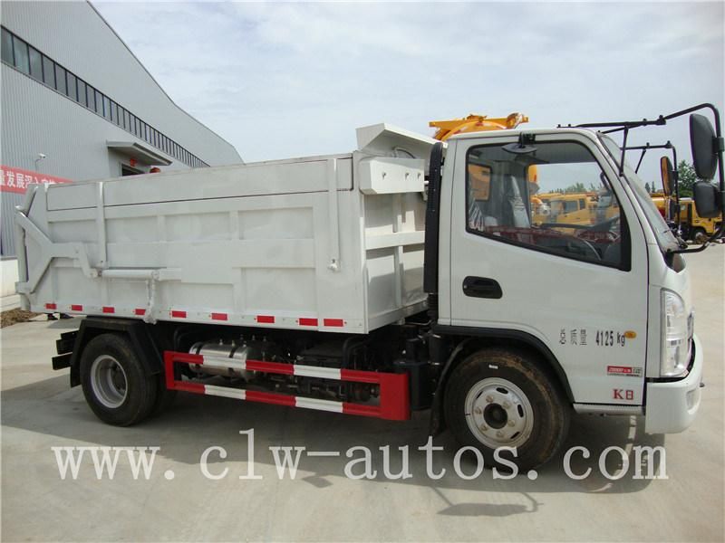 Dongfeng Brand 5 Cubic Meters 4*2 with Garbage Bucket Dump Garbage Truck