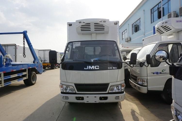 Jmc 6 Wheels Light Capacity Refrigerated Truck Cooler Refrigerator