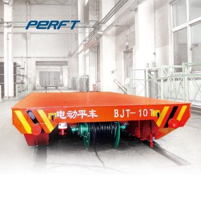 Cable Reel Automated Rail Trolley Motorized Trailer