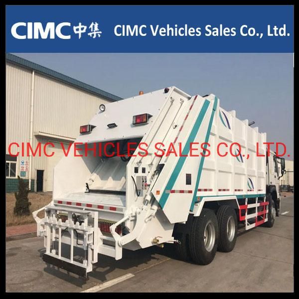 China Isuzu Giga 6X4 10wheelers Garbage Refuse Compactor Compression Truck 20m3