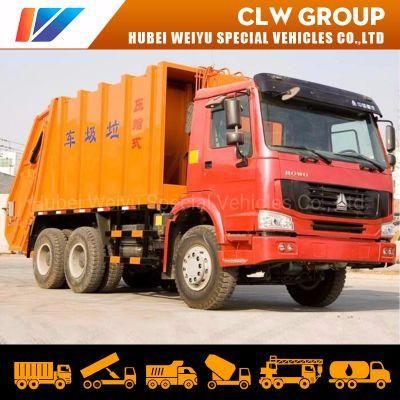 20cbm 18tons 20tons East Africa Sinotruk 6X4 Compactor Garbage Truck