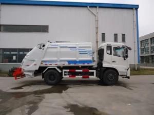 8T Compression Rear Loading Garbage Truck