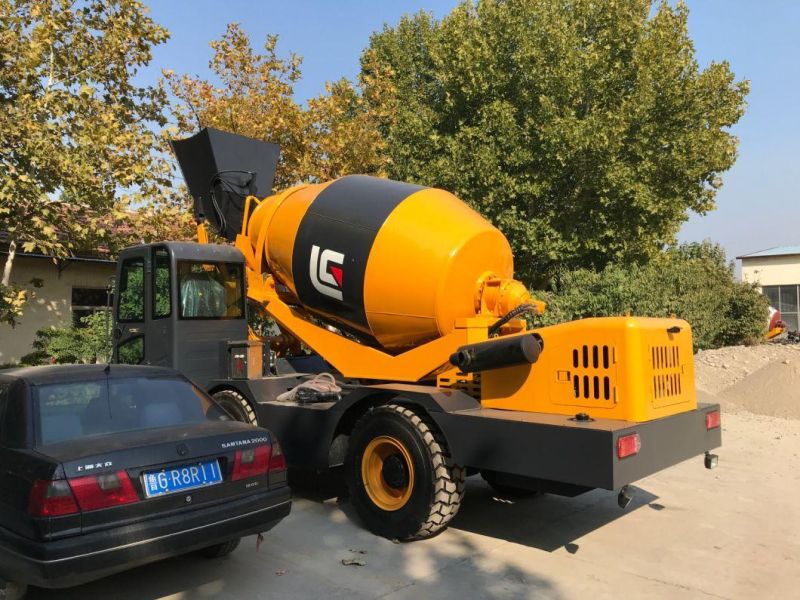 Liugong 4m3 Self Loading Concrete Mixer Hy400 for Sale