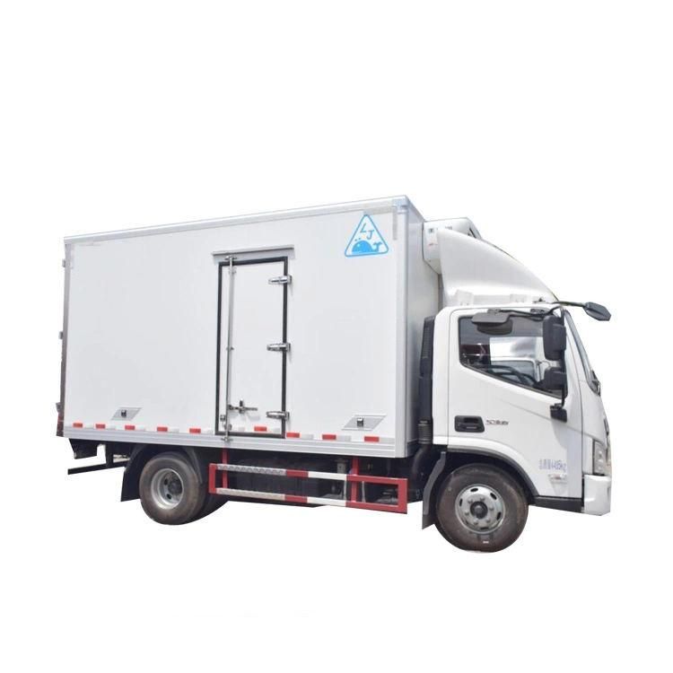 Foton Aumark S Serial 7tons 8tons Freezer Van Fish Truck Refrigerator