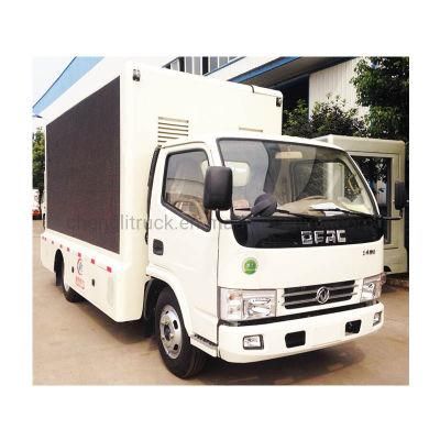 Dongfeng 4*2 Mobile LED Screen Truck Billboard Display for Outdoor Road Advertising