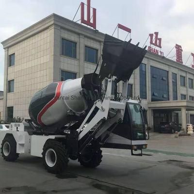 China Concrete Transit Truck Self Loading Concrete Mixer Truck