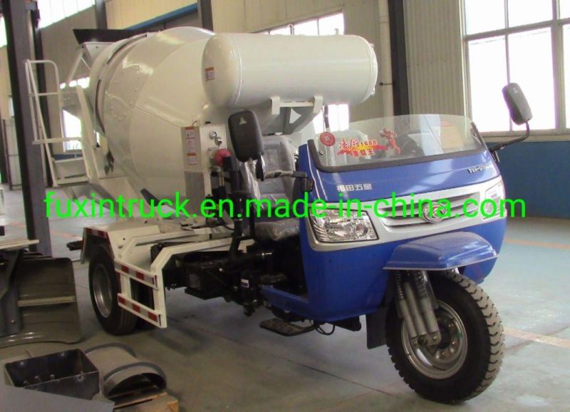 Hot Sale 2m3 Concrete Mixer Equip to 3 Wheeler