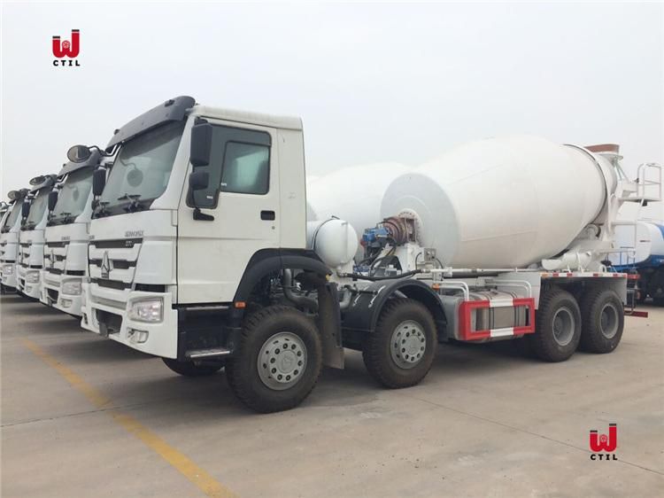 HOWO 8X4 Rear Discharging Cement Concrete Mixer Truck HOWO Truck Price