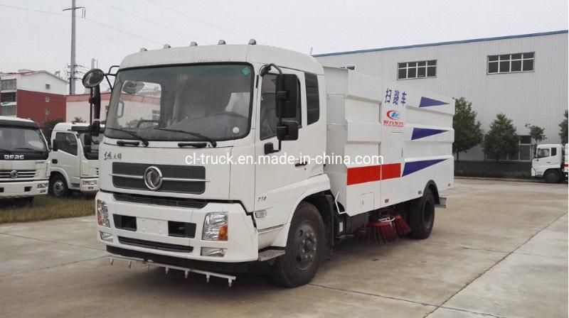 Dongfeng Tianjin 8m3 10m3 City Runway Vacuum Road Sweeper Truck Price