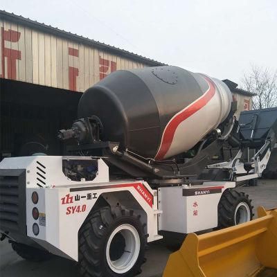 Mobile Portable Self Loading Concrete Mixer Price