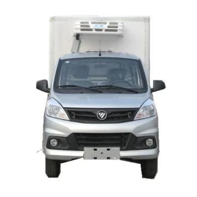 Foton Mini 7cbm Gasolion Refrigerator Cold Freezer Van Ice Cream Transport Refrigerated Box Vans
