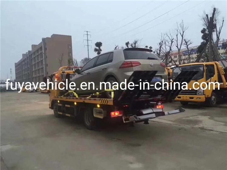 High End I Suzu 3ton Sliding Recovery Truck 4ton Flatbed Wrecker Tow Truck 6ton Rear Towing Truck