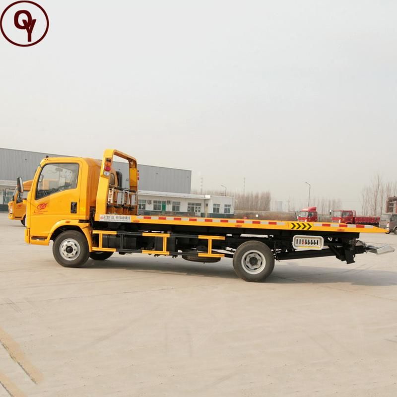 HOWO 4X2 Tow Wrecker Multipurpose Platform Car Carrier Tow Truck