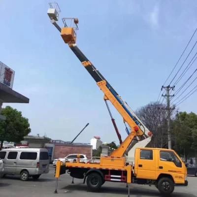 Isuzu 4X2 11m to 32m Telescopic Booms Aerial Platform Truck for Sale