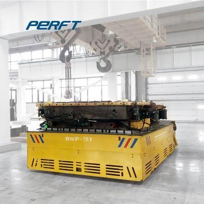 Electric Handling Flat Trolley Heavy Loads Carrier