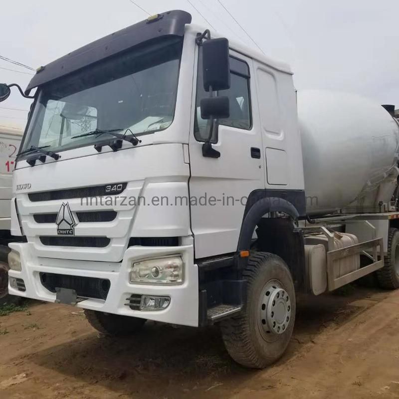 Rhd 12cbm Used HOWO 6X4 Construction Concrete Mixer Truck